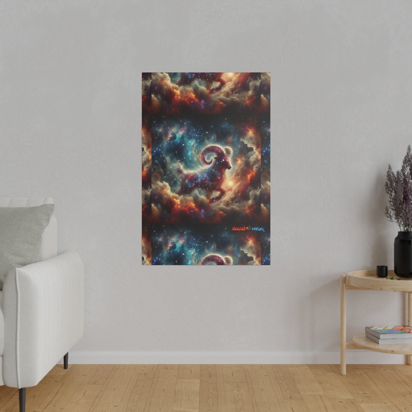 Aries Nebula (1) Matte Canvas, Stretched, 0.75"