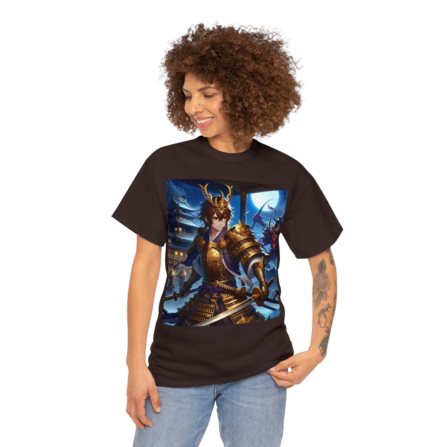 Samurai Virgo (1) Unisex Heavy Cotton Tee