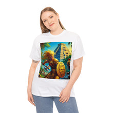 Load image into Gallery viewer, Leo Aztec (F4) Unisex Heavy Cotton Tee
