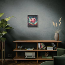 Load image into Gallery viewer, Galactic Crab Canvas Art Print, Home Decor, Zodiac Wall Art, Astrology Gift, Cosmic Crab Decor

