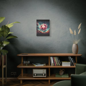 Galactic Crab Canvas Art Print, Home Decor, Zodiac Wall Art, Astrology Gift, Cosmic Crab Decor