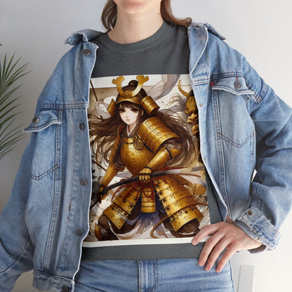 Samurai Virgo (F2) Unisex Heavy Cotton Tee