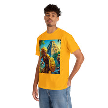 Load image into Gallery viewer, Leo Aztec (F4) Unisex Heavy Cotton Tee
