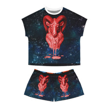 Load image into Gallery viewer, Aries Women&#39;s Short Pajama Set (AOP)
