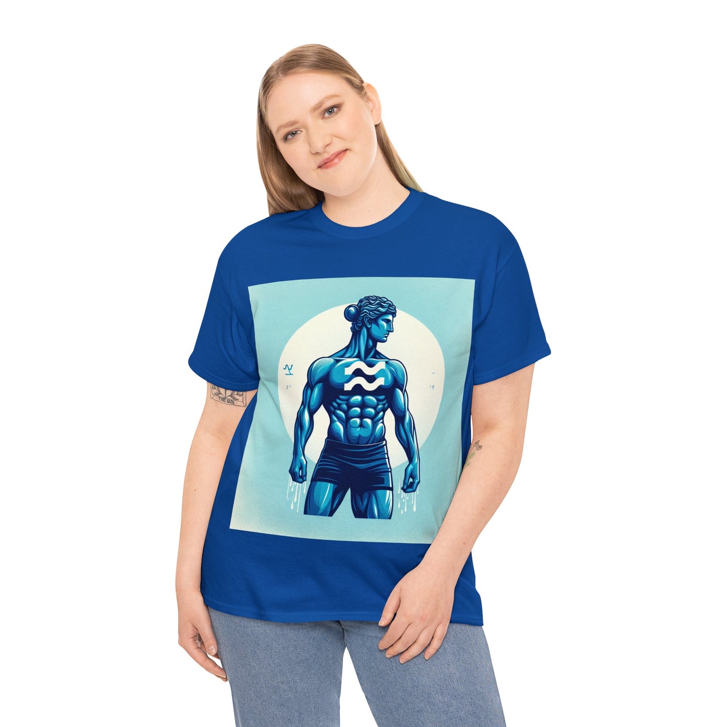 Team Aquarius (2) Unisex Heavy Cotton Tee