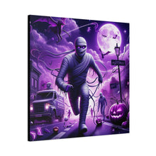 Load image into Gallery viewer, Canvas Wall Art - Halloween Sagittarius Mummy Astrology
