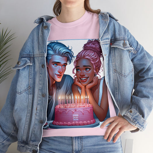 Libra Birthday (1) Unisex Heavy Cotton Tee