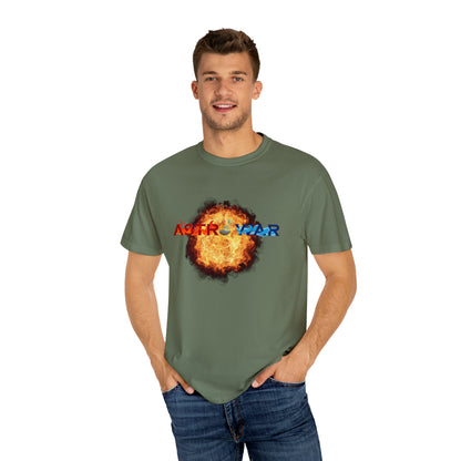 Astro War Unisex Garment-Dyed T-shirt