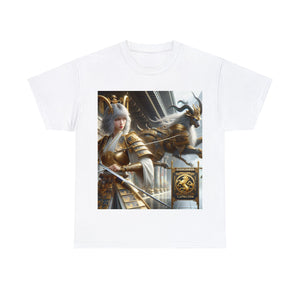 Samurai Capricorn (F3) Unisex Heavy Cotton Tee