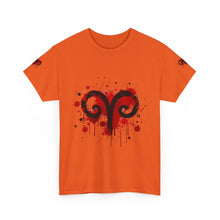 Load image into Gallery viewer, Edgy Aries Graphic Tee, Astrology Shirt, Perfect Gift for Zodiac Lovers, Unisex Cotton Top, Stylish Casual Wear
