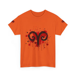 Edgy Aries Graphic Tee, Astrology Shirt, Perfect Gift for Zodiac Lovers, Unisex Cotton Top, Stylish Casual Wear