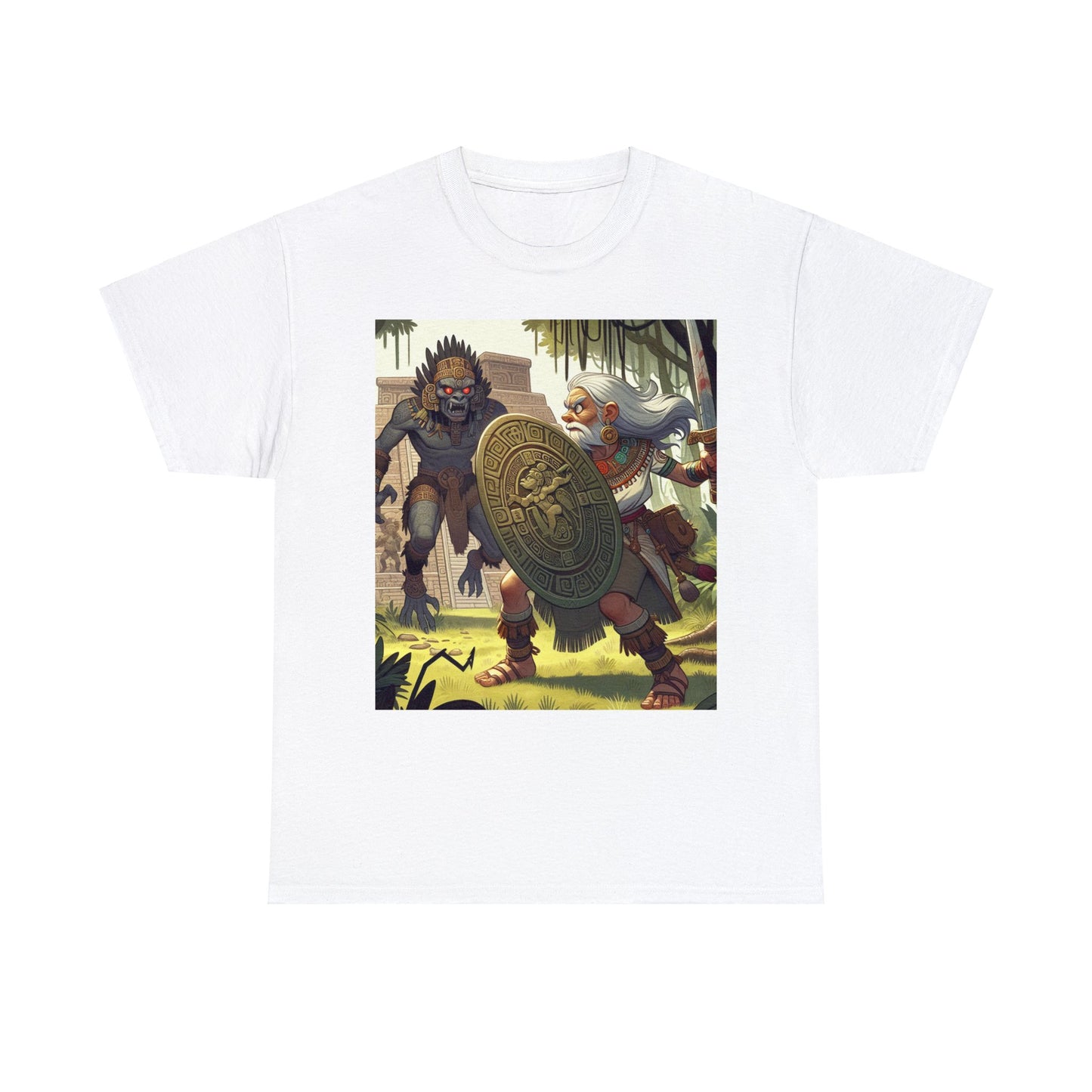 Capricorn Aztec (F1) Unisex Heavy Cotton Tee