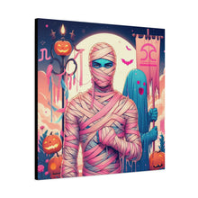 Load image into Gallery viewer, Canvas Art - Halloween Libra Astrology Mummy
