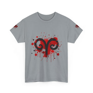 Edgy Aries Graphic Tee, Astrology Shirt, Perfect Gift for Zodiac Lovers, Unisex Cotton Top, Stylish Casual Wear