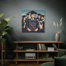 Load image into Gallery viewer, Graduation Canvas Wall Art, Perfect Gift for Graduates, Customizable Graduation Gift, College Decor, Graduation Celebration Decor
