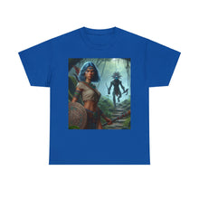 Load image into Gallery viewer, Aquarius Aztec (F4) Unisex Heavy Cotton Tee
