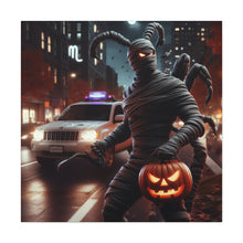 Load image into Gallery viewer, Halloween Canvas Wall Art, Spooky Mummy Decor, Perfect for Fall Home Decoration, Haunted House Vibes, Unique Gift Idea
