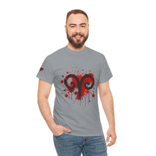 Load image into Gallery viewer, Edgy Aries Graphic Tee, Astrology Shirt, Perfect Gift for Zodiac Lovers, Unisex Cotton Top, Stylish Casual Wear
