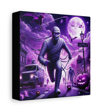 Load image into Gallery viewer, Canvas Wall Art - Halloween Sagittarius Mummy Astrology
