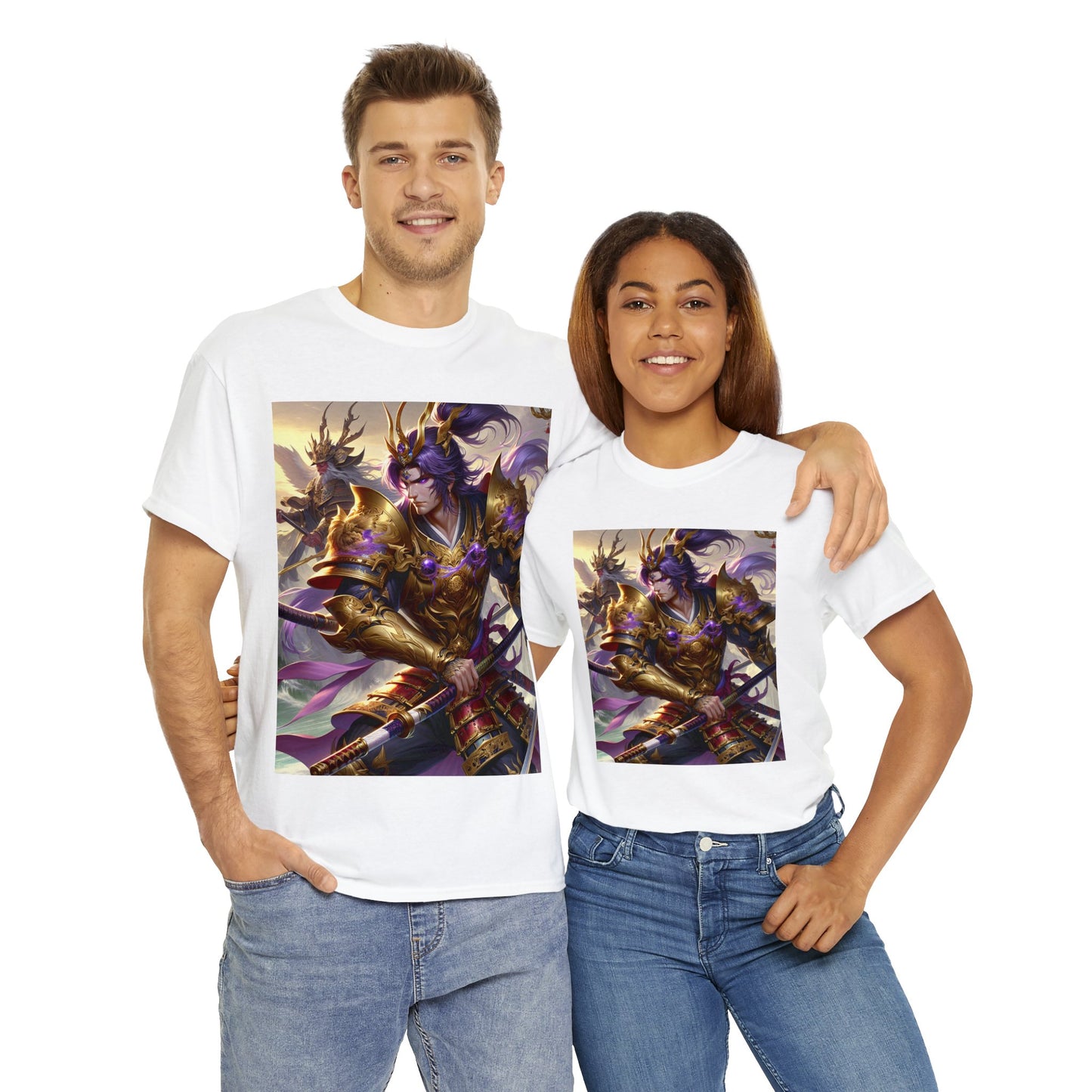 Samurai Sagittarius (2) Unisex Heavy Cotton Tee