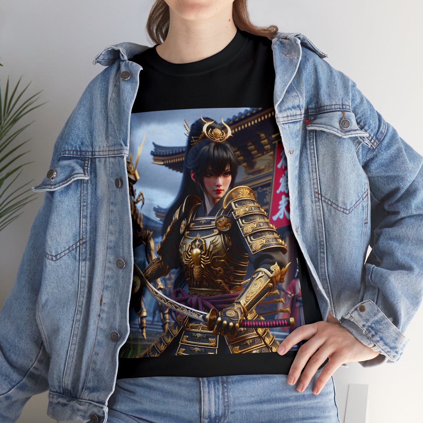 Samurai Scorpio (F1) Unisex Heavy Cotton Tee