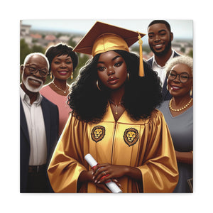 Graduation Celebration Canvas