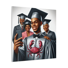 Load image into Gallery viewer, Graduation Celebration Canvas Wall Art, Family Graduation Gift, Custom Graduate Canvas, Home Decor for Graduates, Graduation [...]

