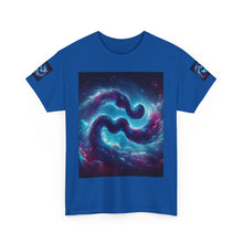 Load image into Gallery viewer, Aquarius Galaxy Themed Unisex Heavy Cotton Tee, Cosmic T-Shirt, Sci-Fi Apparel, Unique Space Graphic Tee, Gifts for Star Wars Lovers, Trendy [...]
