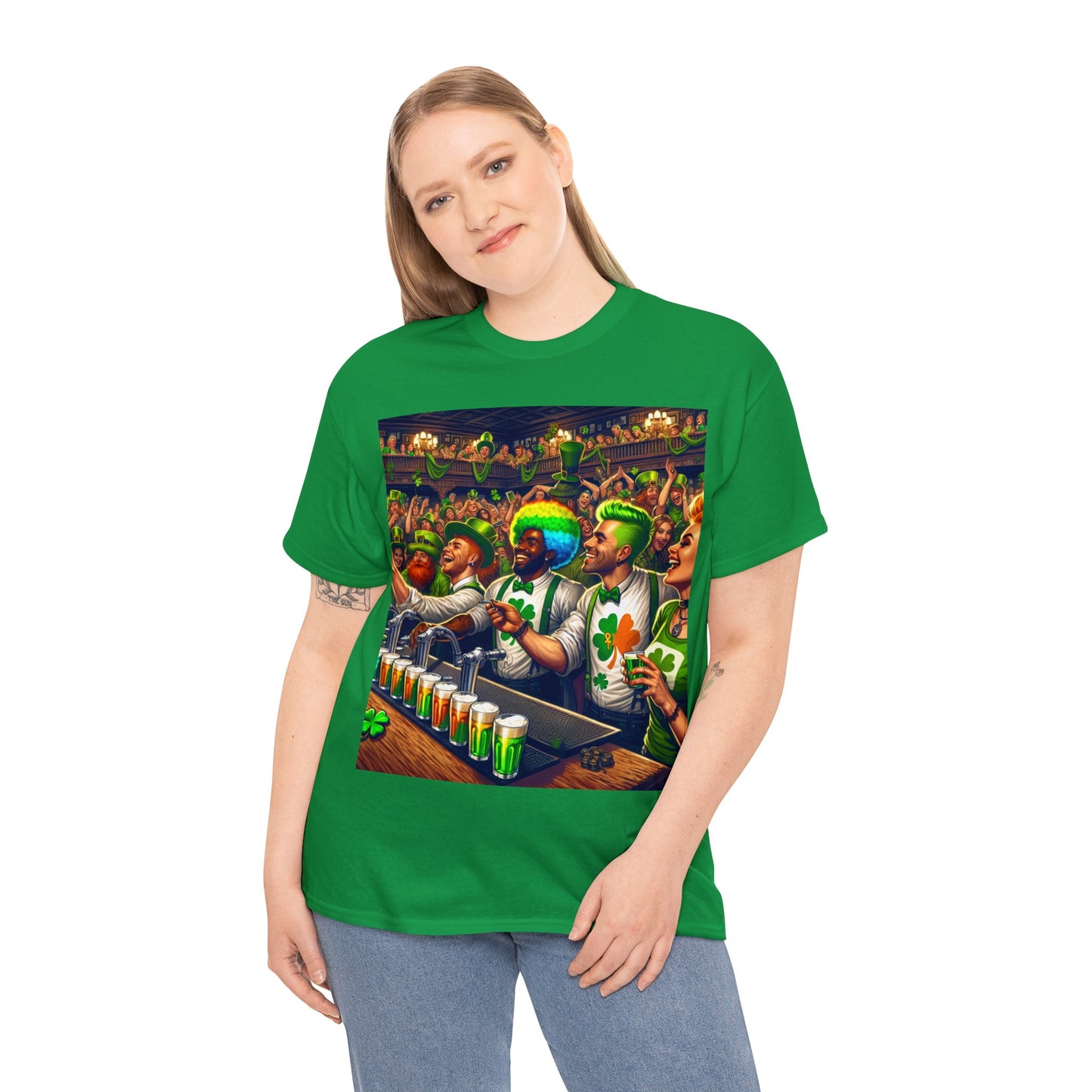 St. Patrick's Day (10) Unisex Heavy Cotton Tee