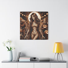 Load image into Gallery viewer, Canvas Wall Art: Halloween Virgo Astrology Mummy
