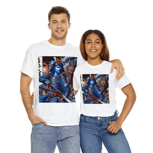 Samurai Aquarius (3) Unisex Heavy Cotton Tee