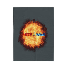 Load image into Gallery viewer, Astro War Velveteen Plush Blanket
