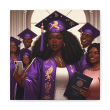 Load image into Gallery viewer, Graduation Canvas Art, Inspirational Wall Decor for New Grads, Proud Graduate Gift, College or High School Graduation, Unique Home Decor
