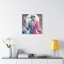 Load image into Gallery viewer, Canvas Print - Halloween Libra Mummy Astrology Design
