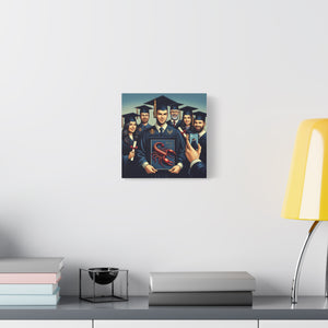 Graduation Canvas Wall Art, Perfect Gift for Graduates, Customizable Graduation Gift, College Decor, Graduation Celebration Decor