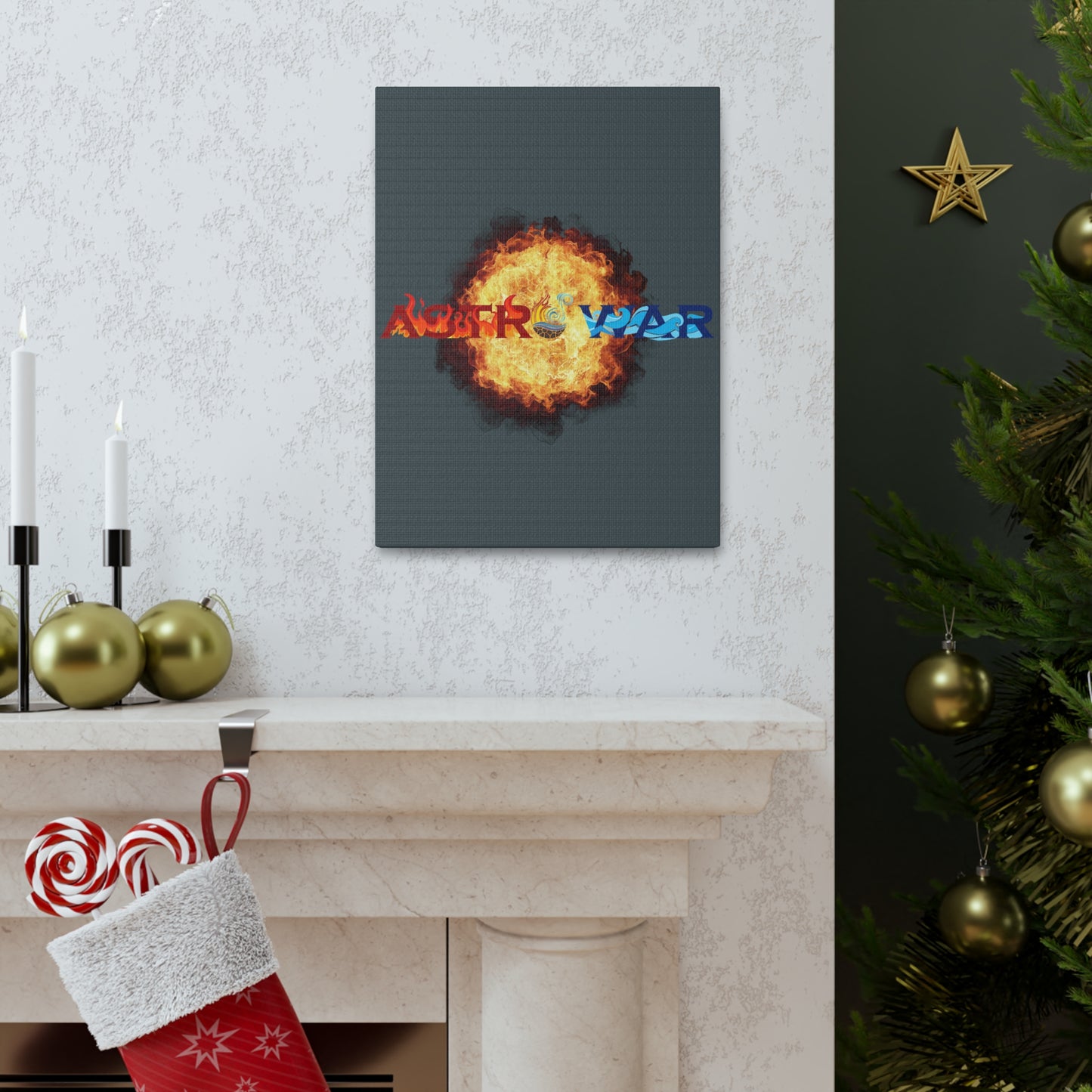 Astro War Canvas Gallery Wraps