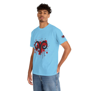 Edgy Aries Graphic Tee, Astrology Shirt, Perfect Gift for Zodiac Lovers, Unisex Cotton Top, Stylish Casual Wear