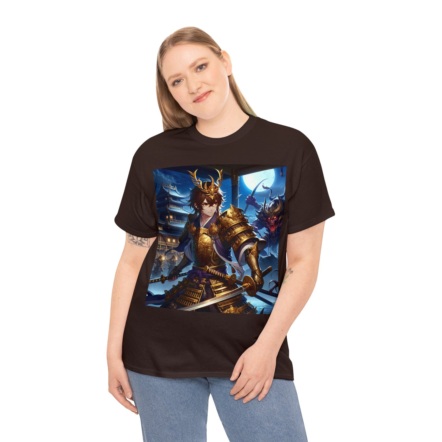 Samurai Virgo (1) Unisex Heavy Cotton Tee