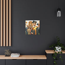 Load image into Gallery viewer, Graduation Canvas Wall Art, Family Celebration, Proud Graduate Gift, Personalized Home Decor, Customizable Art Piece
