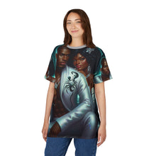 Load image into Gallery viewer, Cosmic Cancer Love Unisex Tee - Stylish Graphic T-Shirt for Couples
