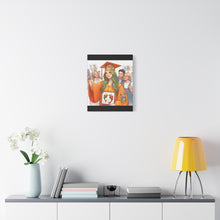 Load image into Gallery viewer, Graduation Celebration Canvas Print, Gift for Graduates, Wall Art, Home Decor, Gift for Her, Graduation Party Decor
