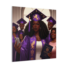 Load image into Gallery viewer, Graduation Canvas Art, Inspirational Wall Decor for New Grads, Proud Graduate Gift, College or High School Graduation, Unique Home Decor
