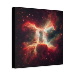 Celestial Canvas Wall Art, Starry Decor, Zodiac Home Accent, Gift for Astrology Lovers, Galaxy Art Print, Cosmic Wall Decor