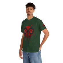 Load image into Gallery viewer, Aries Heart Tee, Unisex Heavy Cotton T-Shirt, Astrology Gift, Birthday Present, Graphic Tee, Casual Wear, Unique Design
