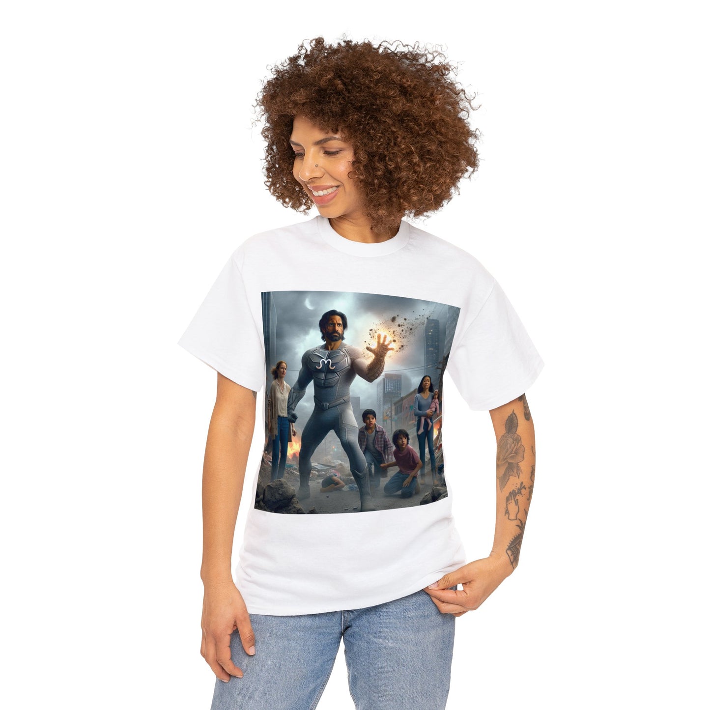 Cancer Father's Day (6) Unisex Heavy Cotton Tee