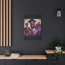 Load image into Gallery viewer, Celebrate Graduation with Custom Matte Canvas Art, Graduation Gift, Home Decor, Wall Art, Unique Graduation Keepsake
