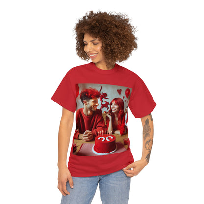 Aries Birthday (3) Unisex Heavy Cotton Tee