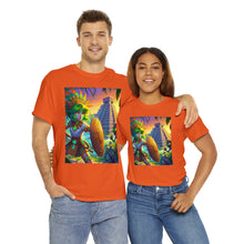 Load image into Gallery viewer, Pisces Aztec (F4) Unisex Heavy Cotton Tee
