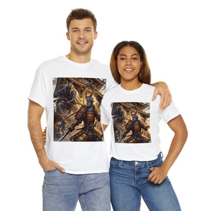 Samurai Capricorn (4) Unisex Heavy Cotton Tee