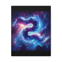 Load image into Gallery viewer, Galactic Dream Canvas Print, Home Decor, Wall Art, Space Art, Cosmic Decor, Gift for Astronomers
